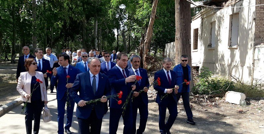Azərbaycan və Türkiyənin Baş prokurorları Gəncədə 