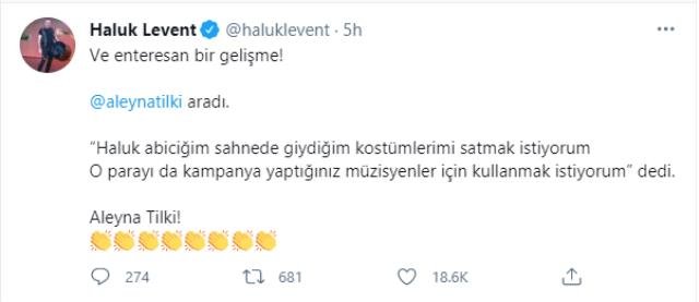 Aleyna Tilki geyimlərini satıb işsiz musiqiçilərə dəstək olacaq - FOTO - foto 1