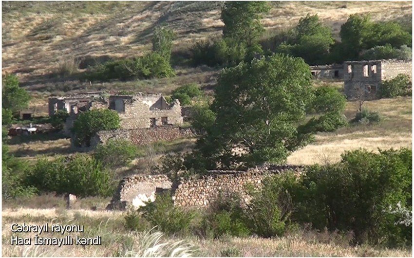 Cəbrayılın Hacı İsmayıllı kəndi - VİDEO