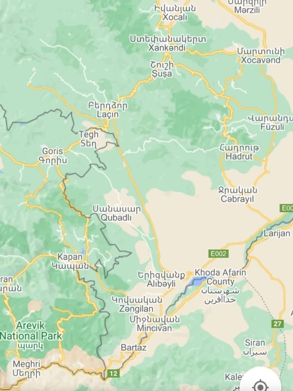 Qlobal xəritələrdə Azərbaycana XƏYANƏT - Adlar nə vaxt DÜZGÜN yazılacaq? - FOTO - foto 1