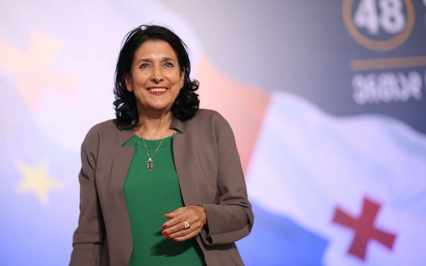Gürcüstan Prezidenti “Nargis” jurnalına müsahibə verdi - FOTO