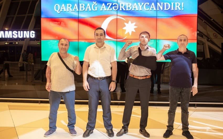 Daha 10 qazimiz Türkiyəyə göndərildi - FOTO