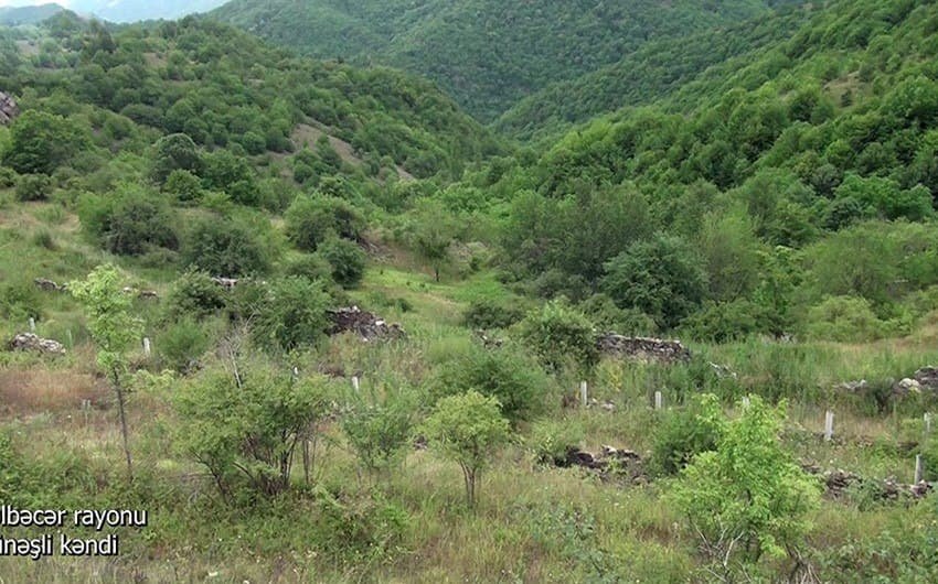 Kəlbəcərin Günəşli kəndi - VİDEO 