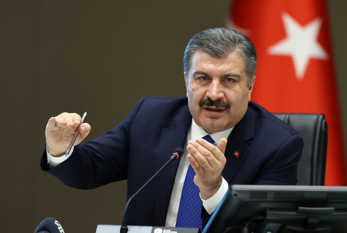 837 nəfərin səhhəti qaydasındadır - Türkiyənin səhiyyə naziri YANĞINDAN YAZDI