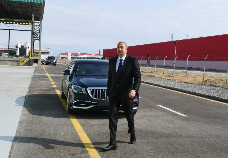 Sumqayıt Kimya Sənaye Parkında “Azmonbat” MMC-nin açılışı olub - YENİLƏNİB - VİDEO Sumqayıt Kimya Sənaye Parkında “Azmonbat” MMC-nin açılışı olub - YENİLƏNİB - VİDEO