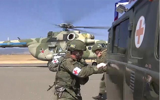 Rus sülhməramlılar üçtərəfli bəyanatı pozdu – VİDEO Rus sülhməramlılar üçtərəfli bəyanatı pozdu – VİDEO