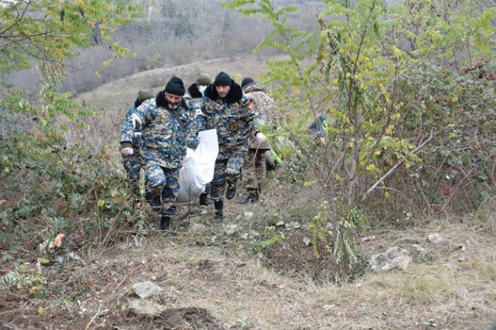 Suqovuşanda daha bir erməni hərbçisinin meyiti AŞKARLANDI