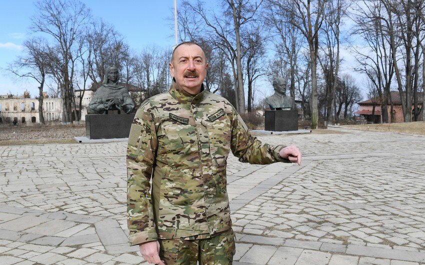 Prezident XƏBƏRDARLIQ ETDİ: “Kimsə Dağlıq Qarabağ adlı ölünü diriltmək istəyirsə...” - VİDEO 