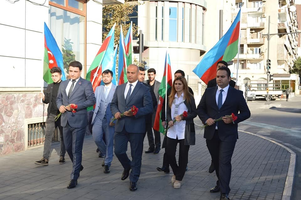 Nərimanovda Qarabağ müharibəsinin qəhrəmanları belə ANILDI - FOTO 