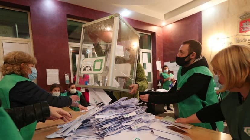 Gürcüstanda keçirilən seçkilərin NƏTİCƏLƏRİ açıqlandı Gürcüstanda keçirilən seçkilərin NƏTİCƏLƏRİ açıqlandı