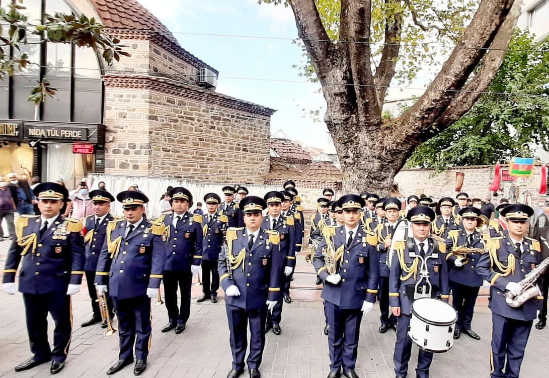 Hərbi Məktəbin orkestr heyəti beynəlxalq festivalda - FOTO/VİDEO 