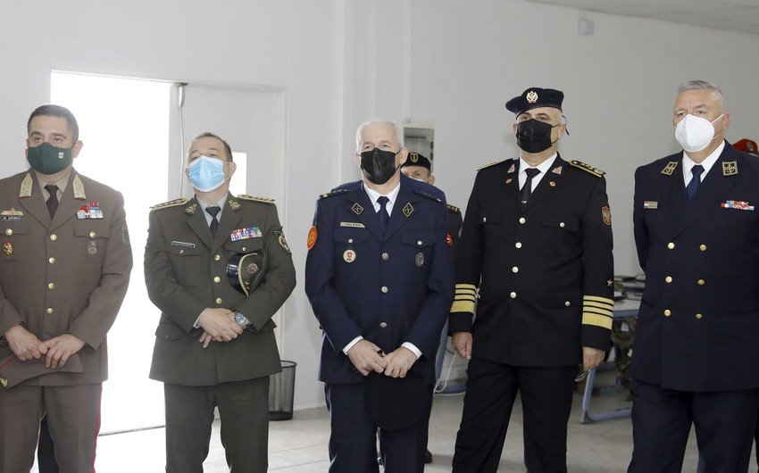 NATO Hərbi Komitəsinin üzvləri Azərbaycan-Türkiyə-Gürcüstan təlimində - FOTO 