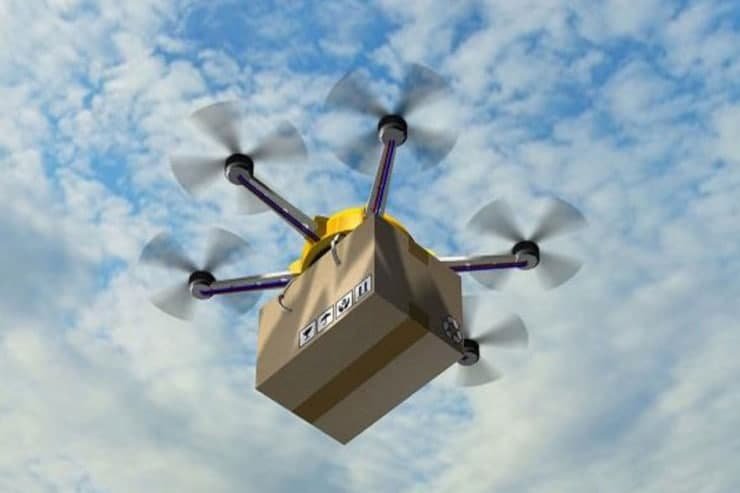 Xəstəxanaya dronla ağciyər gətirildi