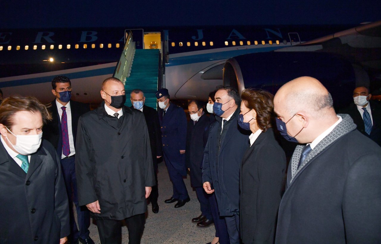 Prezident İlham Əliyev Türkiyədə səfərdədir - FOTO