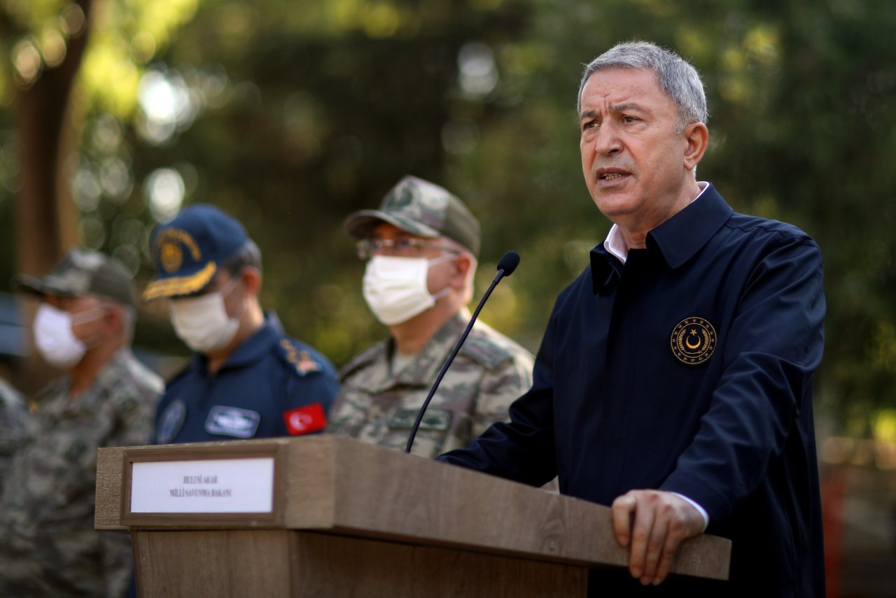 Hulusi Akar Azərbaycanın təhlükəsizliyinin təmin olunması barədə danışdı - VİDEO