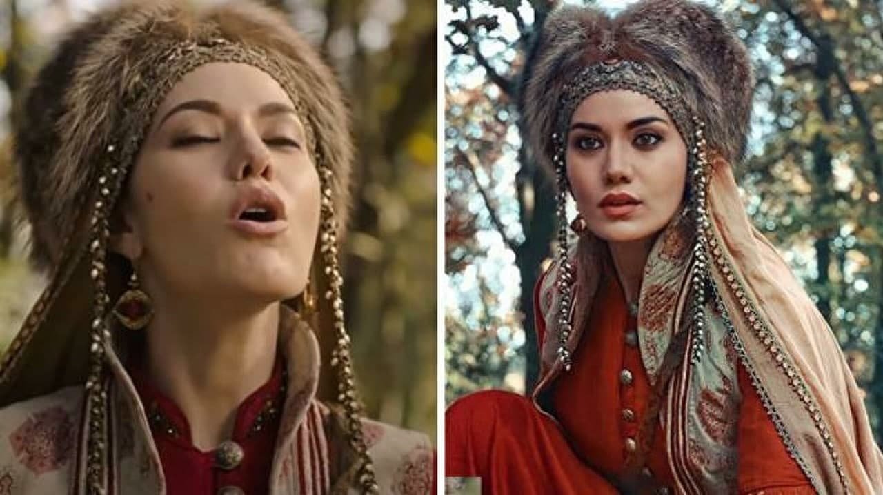 Tanınmış aktrisa qurd kimi uladı - VİDEO