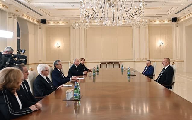 Dövlət başçısı Aleksandr Sergeyevi qəbul etdi