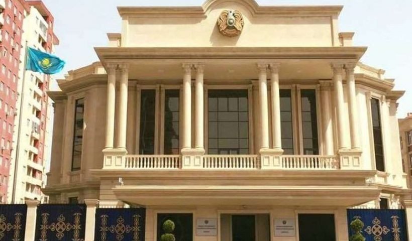 Qazaxıstan səfirliyi Azərbaycana başsağlığı verdi Qazaxıstan səfirliyi Azərbaycana başsağlığı verdi