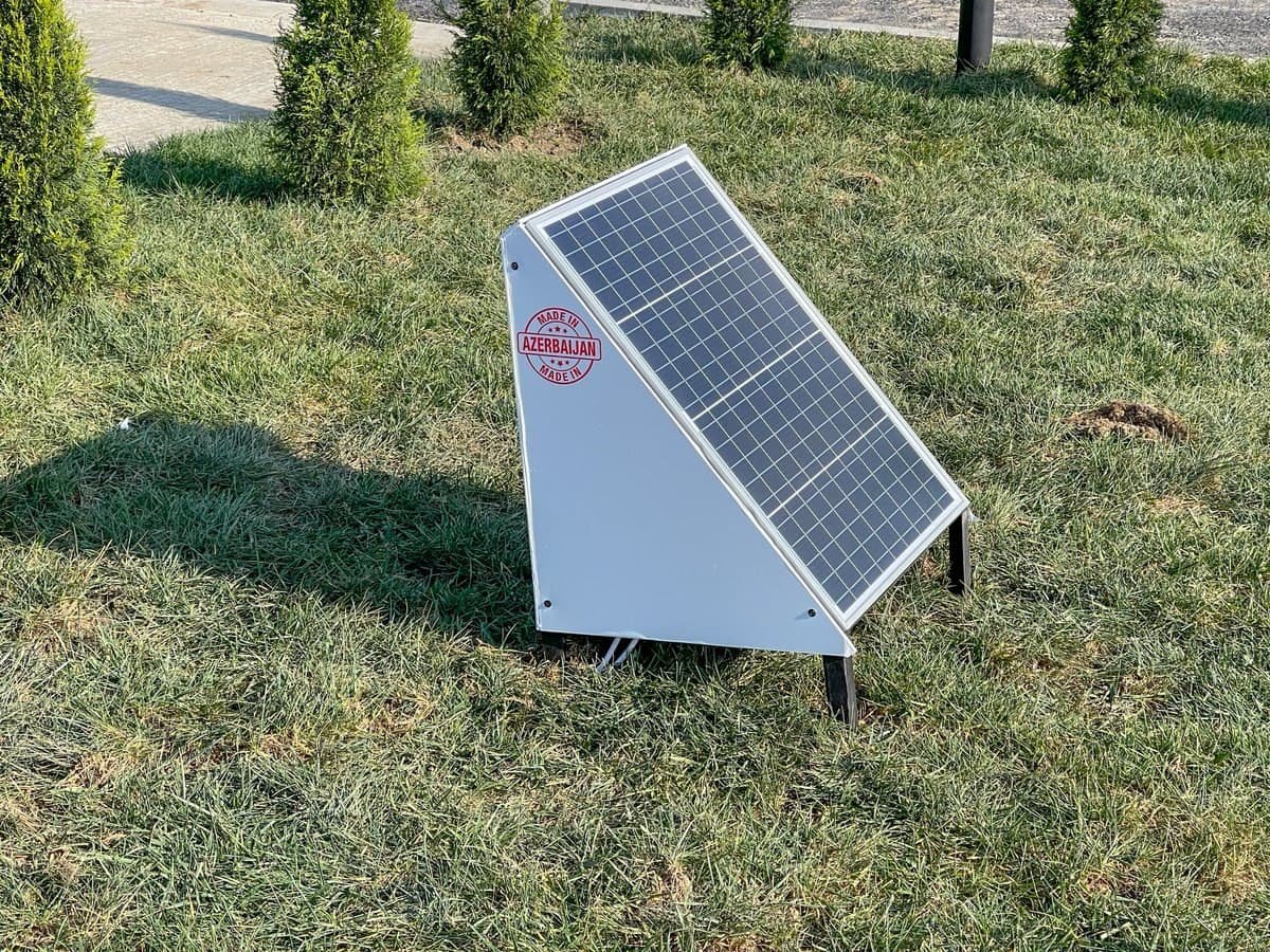 Ağdam Sənaye Parkında günəş panellərindən istifadə olunacaq - FOTO