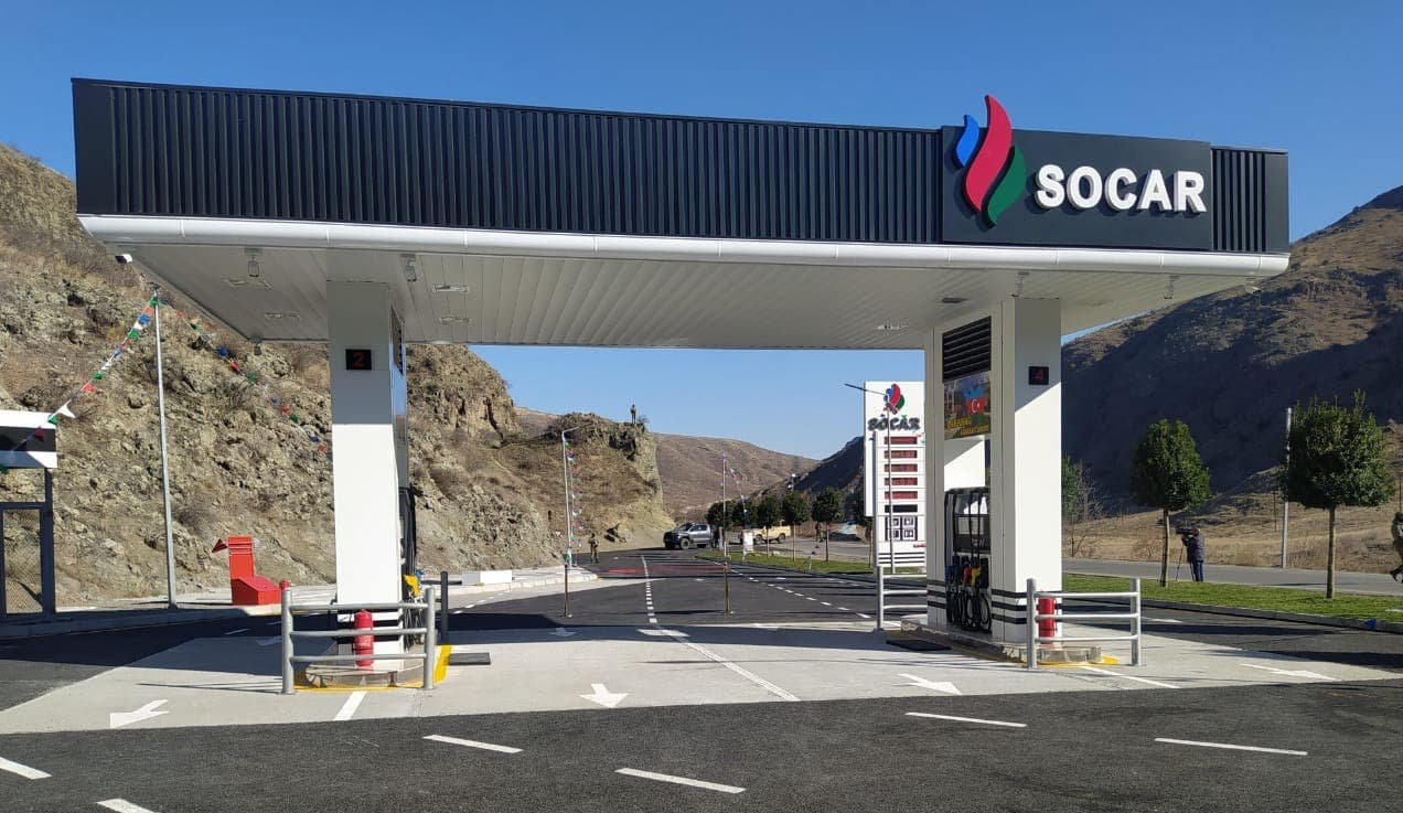 Ermənistanla sərhəddə SOCAR-ın yanacaqdoldurma məntəqəsi AÇILDI - FOTO Ermənistanla sərhəddə SOCAR-ın yanacaqdoldurma məntəqəsi AÇILDI - FOTO