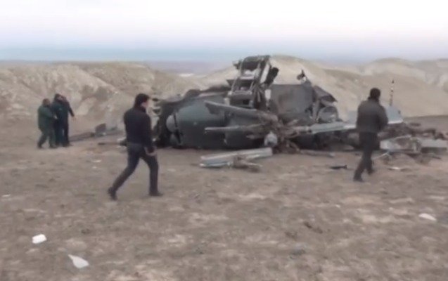 14 nəfərin öldüyü helikopter qəzasından 40 gün ötür - VİDEO 