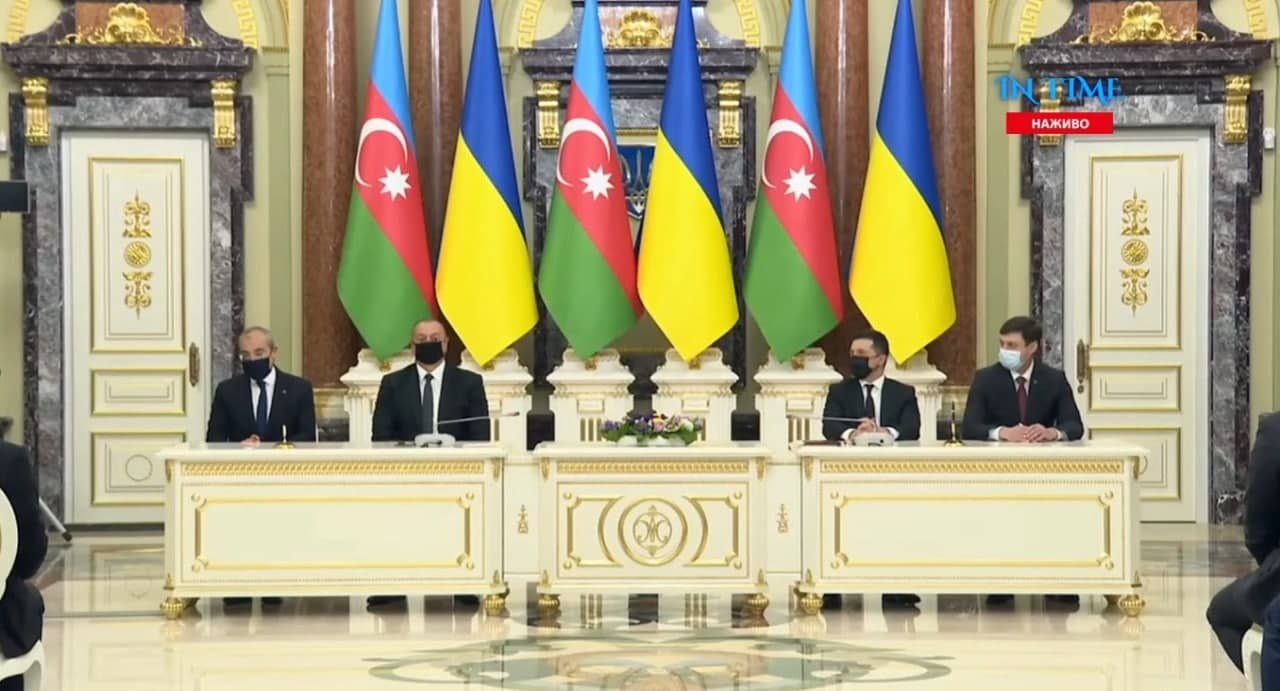 İlham Əliyev və Zelenskinin mətbuat konfransı keçirildi – VİDEO