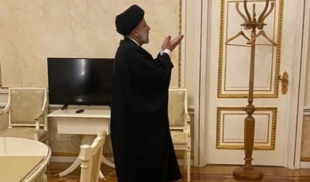 İran Prezidenti Kremldə namaz qıldı - FOTO