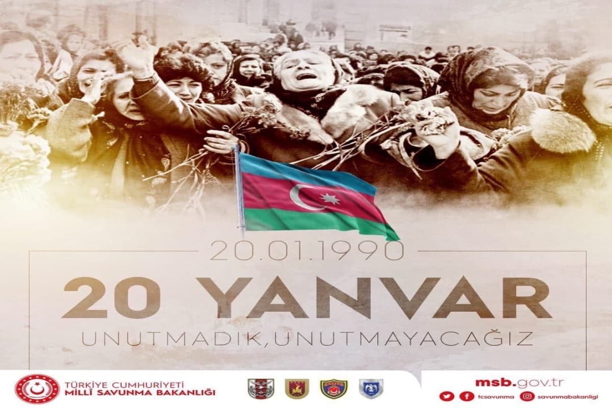 Türkiyə Müdafiə Nazirliyindən 20 Yanvar faciəsi ilə bağlı PAYLAŞIM - foto 1
