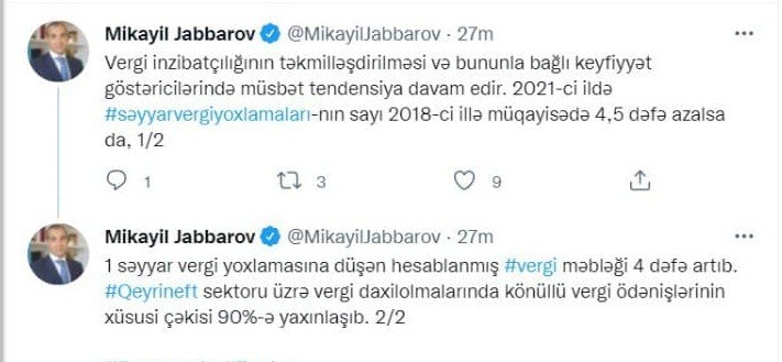 Yoxlamaların sayı azaldı, vergi məbləği isə 4 dəfə artdı - foto 1