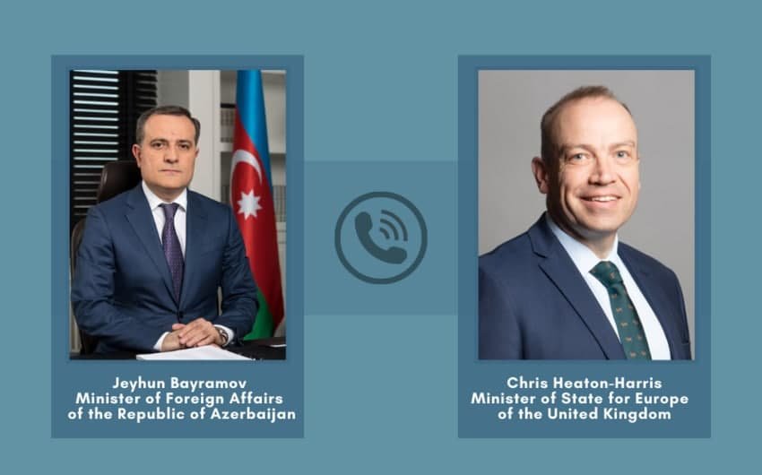 Ceyhun Bayramov britaniyalı nazirlə üçtərəfli bəyanatların icrasını müzakirə etdi Ceyhun Bayramov britaniyalı nazirlə üçtərəfli bəyanatların icrasını müzakirə etdi