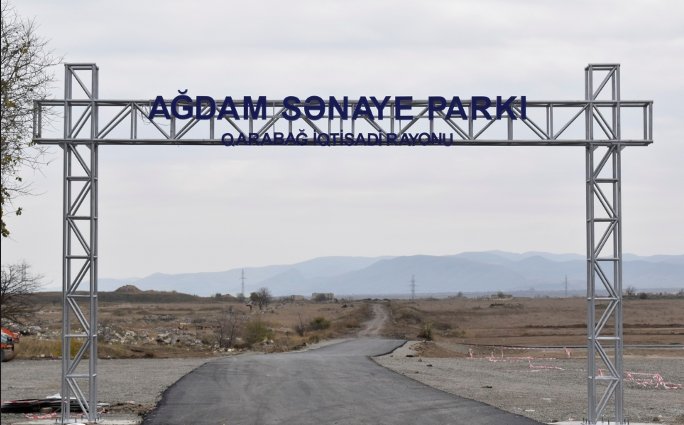 Ağdam Sənaye Parkında xalça və dəmir-beton istehsal ediləcək - VİDEO