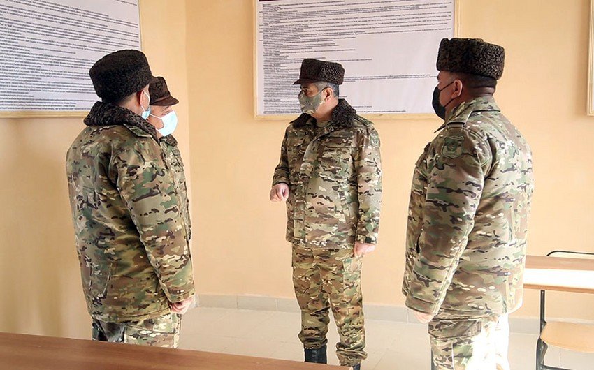 Zakir Həsənov Ümumqoşun Təlim Mərkəzində müvafiq tapşırıqlar verdi – FOTO-VİDEO