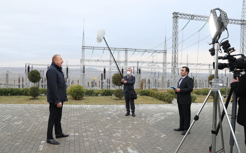 “Ölkə daxilində enerji təhlükəsizliyi ilə bağlı heç bir problem yoxdur” - İlham Əliyev “Ölkə daxilində enerji təhlükəsizliyi ilə bağlı heç bir problem yoxdur” - İlham Əliyev