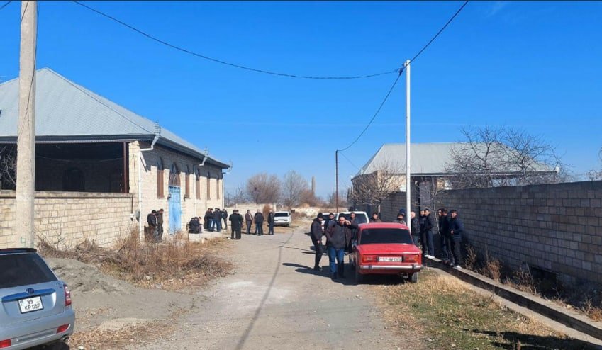 Azərbaycanda dəhşətli qətlin törədildiyi yerdən GÖRÜNTÜLƏR