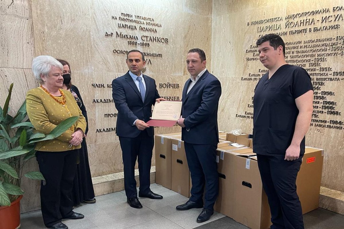 Heydər Əliyev Fondu Bolqarıstanda xeyriyyə aksiyası təşkil etdi – FOTO