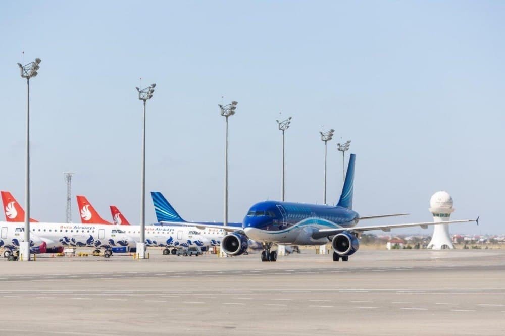 Yanvarda hava nəqliyyatı ilə sərnişindaşıma artıb