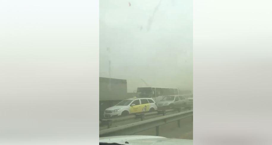 Qobustanda toz fırtınası yaşandı - VİDEO - foto 1