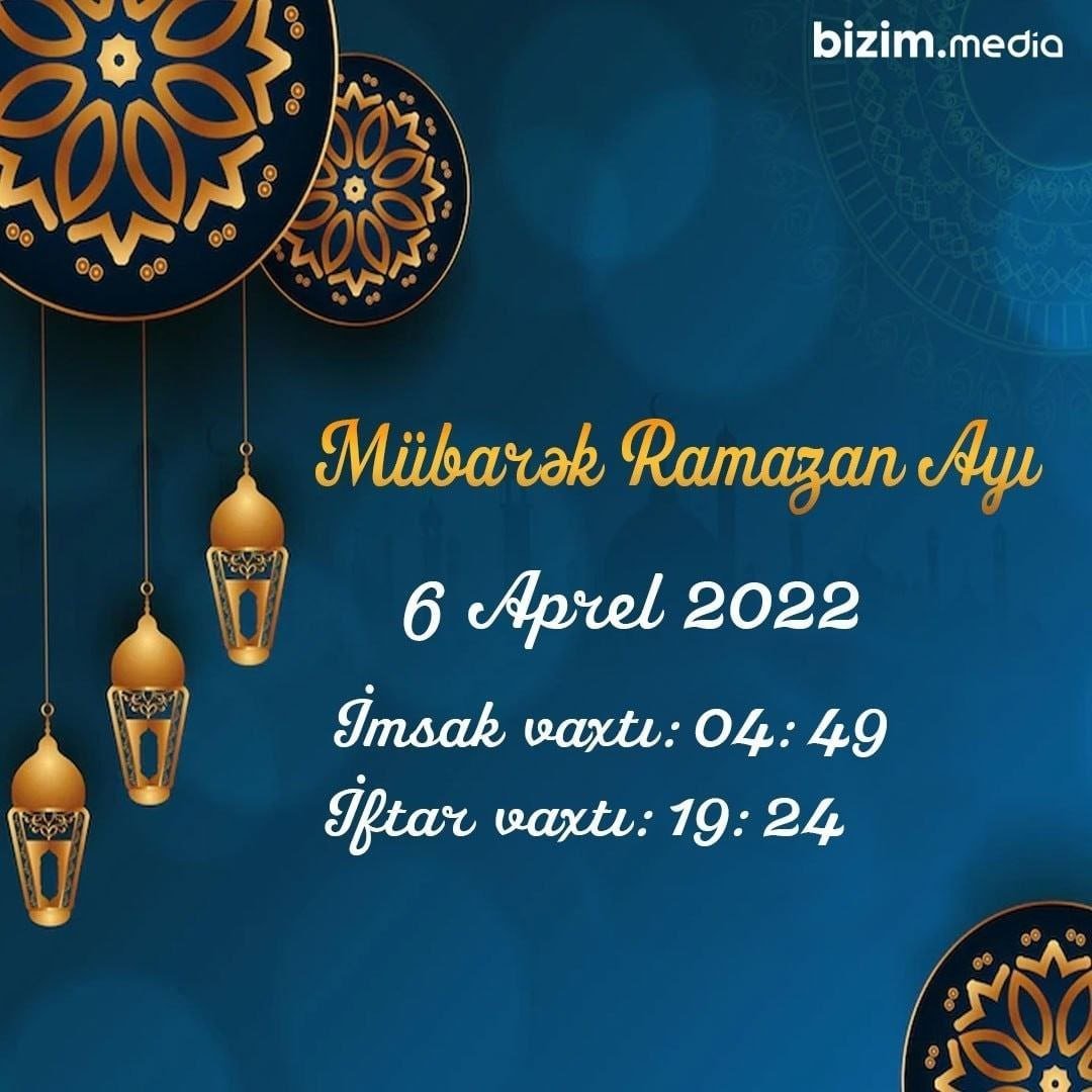 Ramazan ayının beşinci günü: İMSAK VƏ İFTAR VAXTI - foto 3