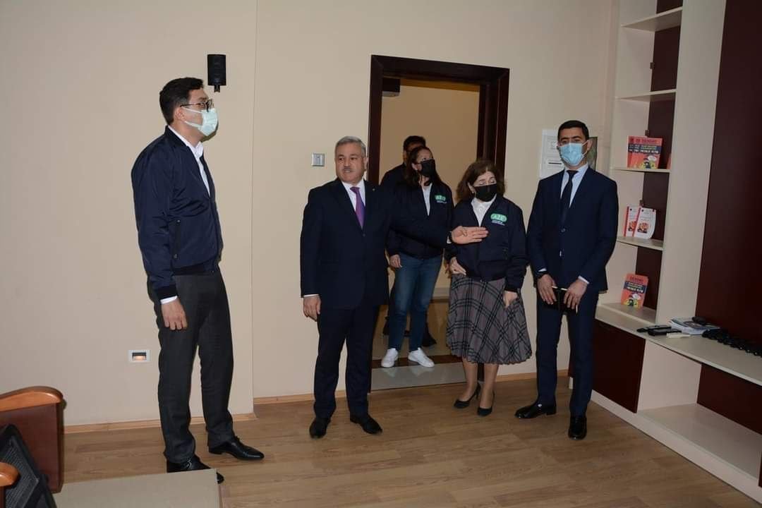 Fərid Qayıbov Tərtərdə idman kompleksini yoxladı - FOTO
