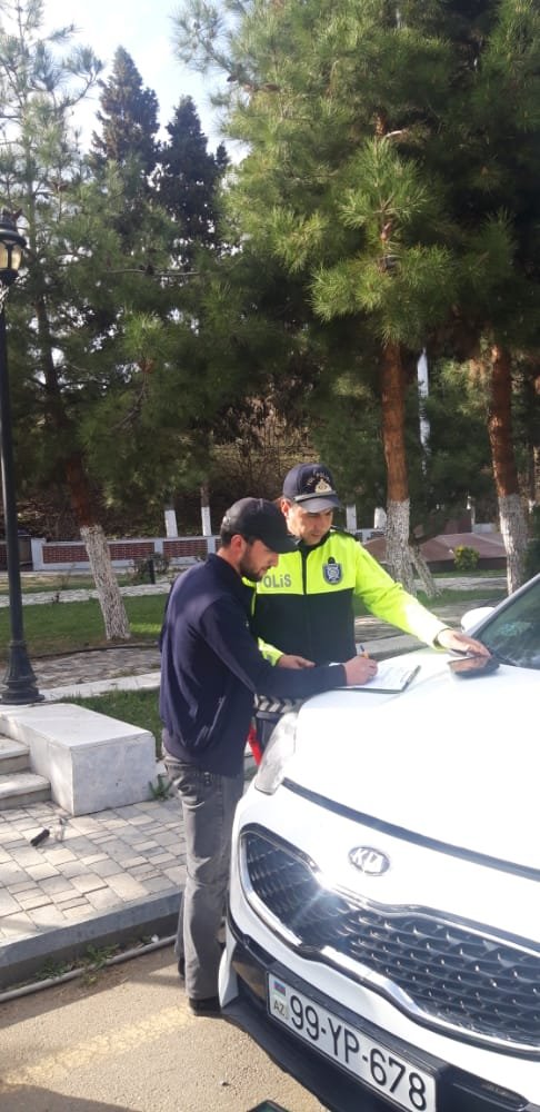 Daşkəsəndə havanı çirkləndirən 9 sürücü cərimələndi - FOTO - foto 1