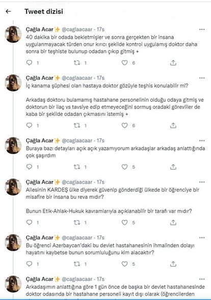 Kliniki Tibbi Mərkəzdən türk tələbənin ölümə tərk edilməsi iddialarına CAVAB - FOTO - foto 2