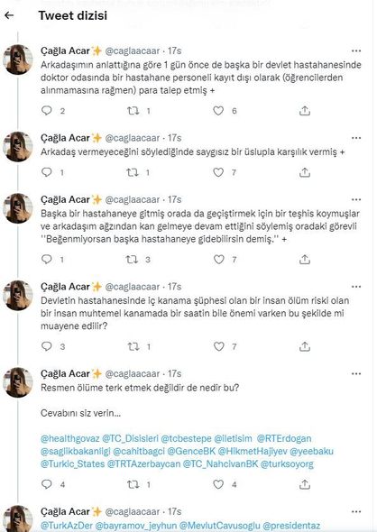 Kliniki Tibbi Mərkəzdən türk tələbənin ölümə tərk edilməsi iddialarına CAVAB - FOTO - foto 3