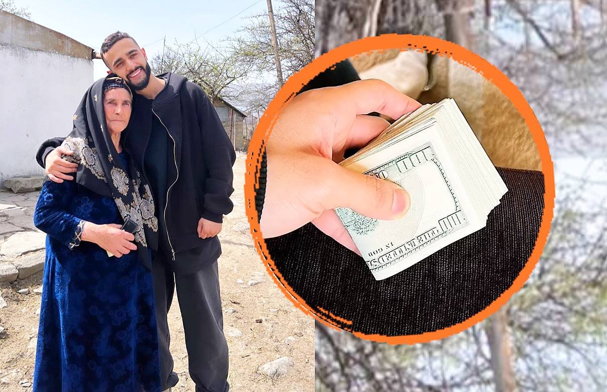 Hüseyndən kənddə onu tanımadan evində qonaq edən ailəyə inanılmaz jest – FOTO/VİDEO 