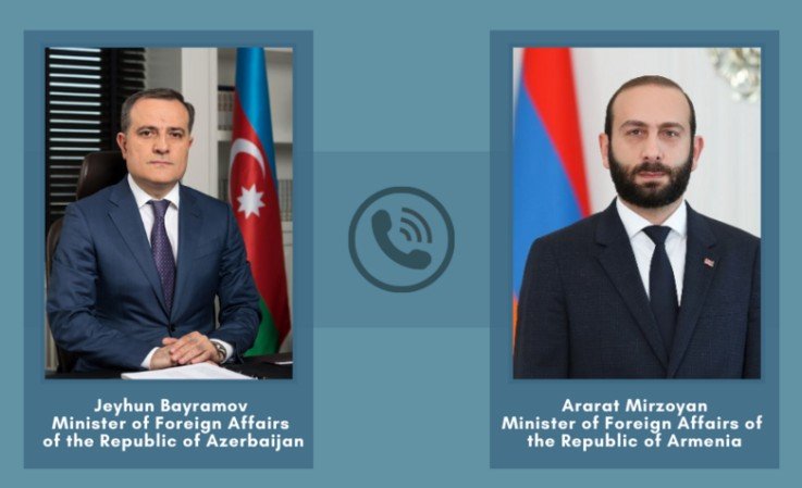 Ceyhun Bayramovla Ararat Mirzoyan arasında növbəti  telefon danışığı - Bu məsələdə razılıq əldə olundu