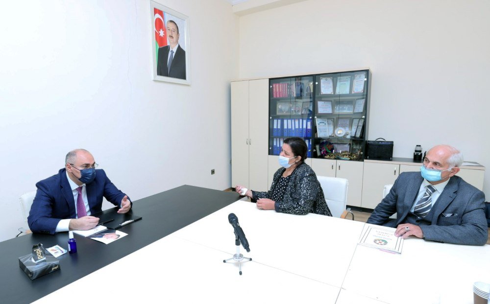 Dövlət Gömrük Komitəsinin sədri vətəndaşlarla görüşdü - FOTO