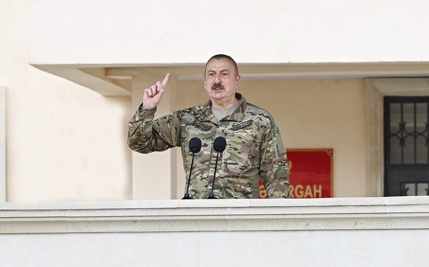 Ali Baş Komandan XTQ-nin Vətən müharibəsindəki rolundan danışdı Ali Baş Komandan XTQ-nin Vətən müharibəsindəki rolundan danışdı