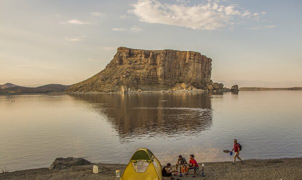 Urmiya gölünün suyu azalmaqda davam edir