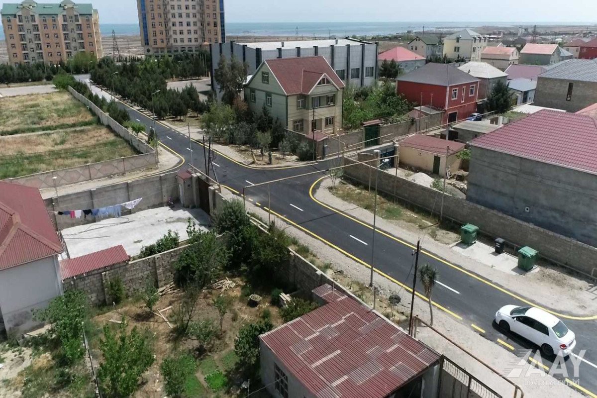 Pirallahıda bu küçələr təmir olundu – FOTO/VİDEO 