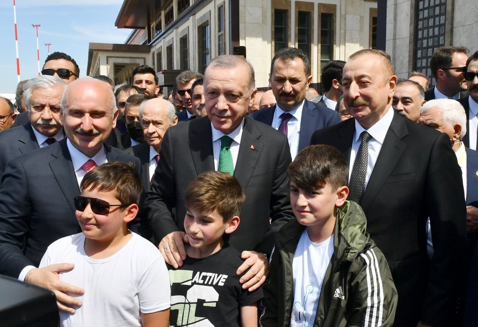İlham Əliyev və Ərdoğan Rize-Artvin hava limanının açılışında - YENİLƏNİB - FOTO/VİDEO - foto 8