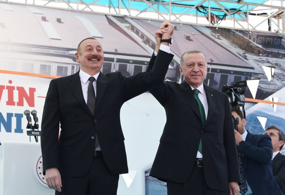 İlham Əliyev və Ərdoğan Rize-Artvin hava limanının açılışında - YENİLƏNİB - FOTO/VİDEO - foto 14